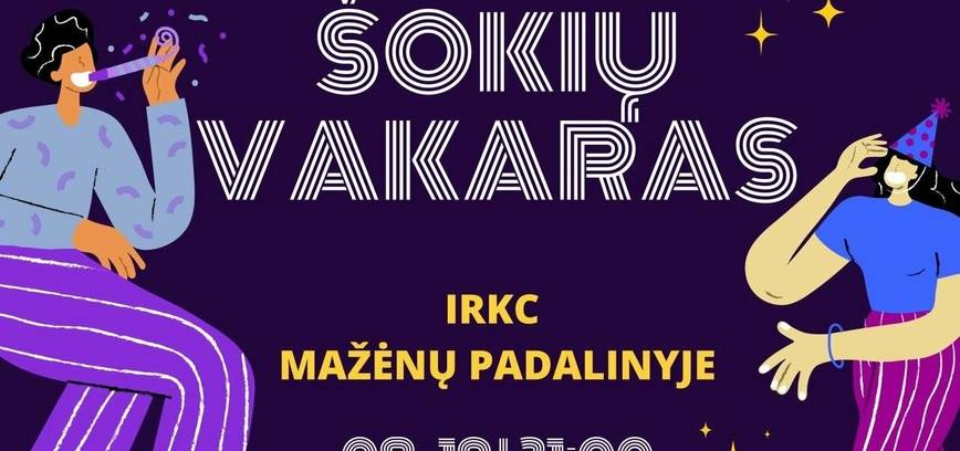 Šokių vakaras Mažėnuose
