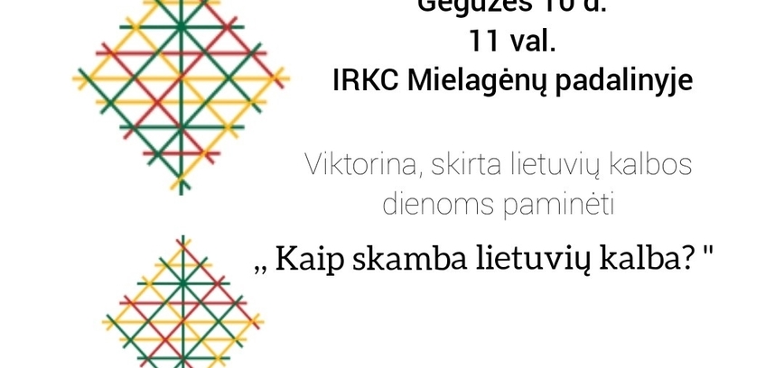Viktorina Mielagėnuose „Kaip skamba lietuvių kalba“