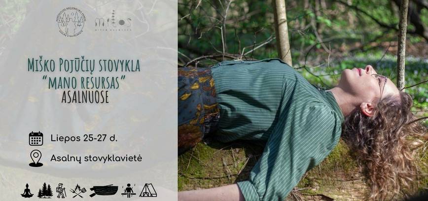 Miško pojūčių stovykla „Mano resursas”
