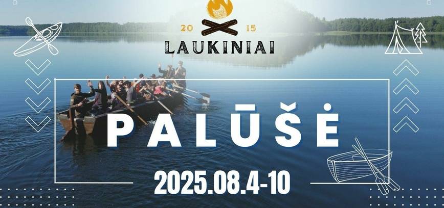 Laukinė stovykla jaunimui Palūšėje 