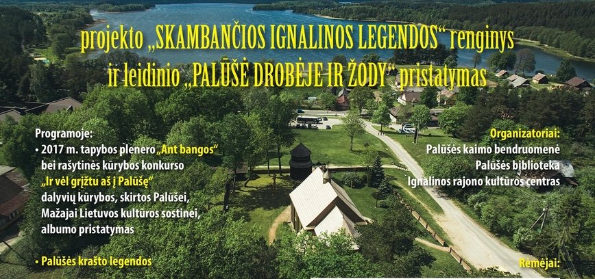 Projektų „Skambančios Ignalinos legendos“ renginys ir leidinio