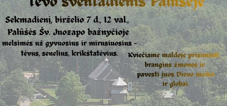 Tėvo šventadienis Palūšėje
