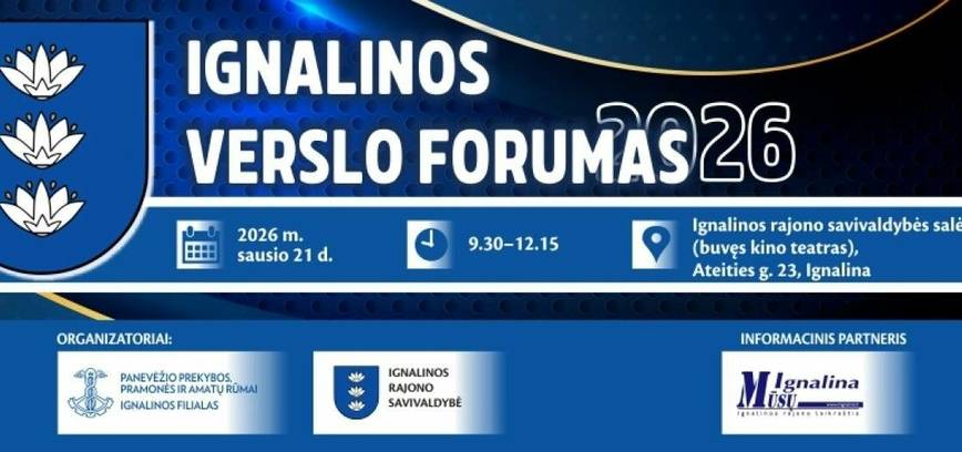 Ignalinos verslo forumas 2026