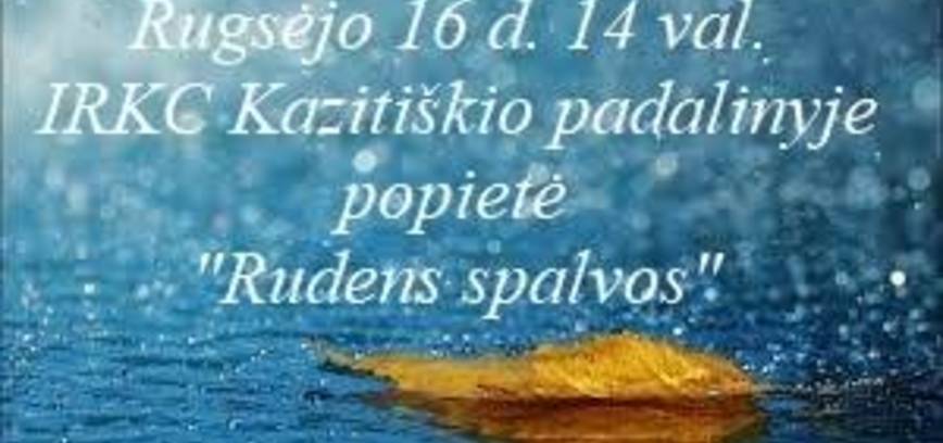 Popietė Kazitiškyje 