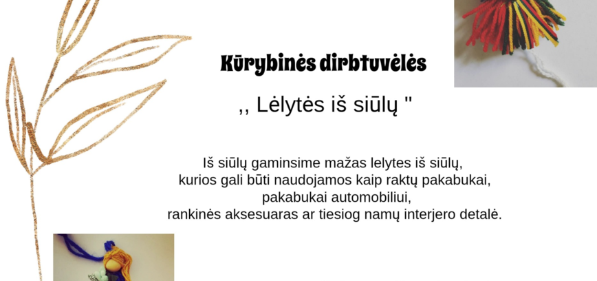 Ceikiniuose: „Lėlytės iš siūlų“