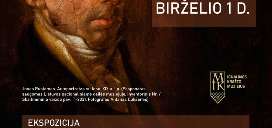 Ekspozicija Jono Rustemo 260-osioms gimimo metinėms paminėti 
