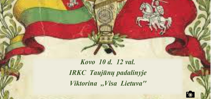 Viktorina “Visa Lietuva”  Taujūnuose