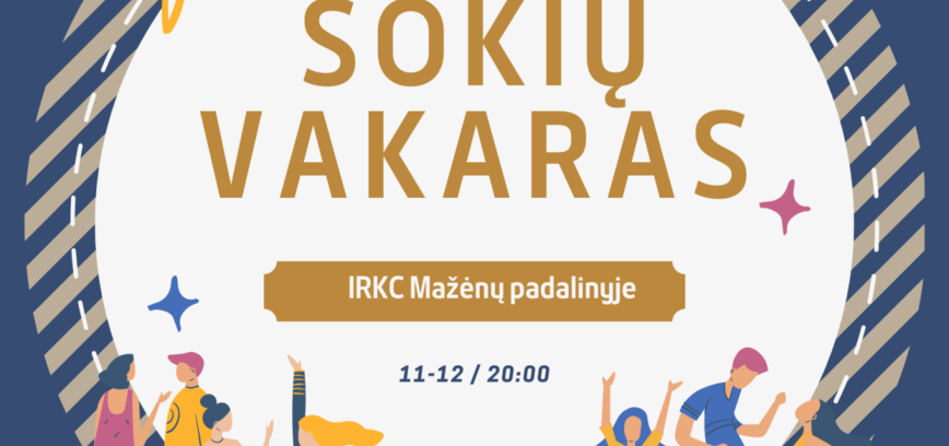 Šokių vakaras Mažėnuose