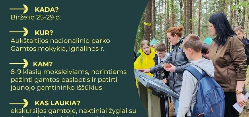 Dienos stovykla senjorams Ignalinoje