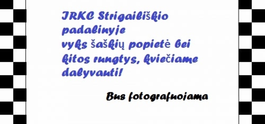 Šaškių popietė