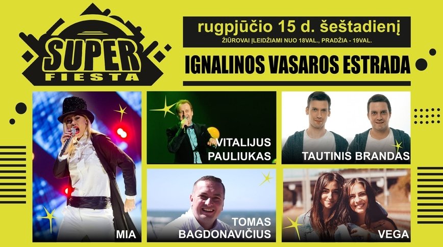 SUPERFIESTA in Ignalina!
