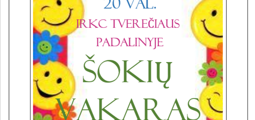 Šokių vakaras Tverečiuje