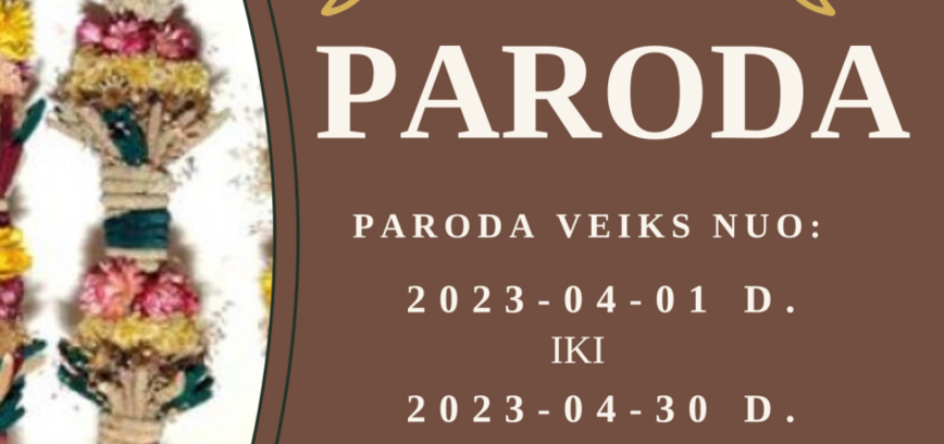 Verbų paroda Dūkšte