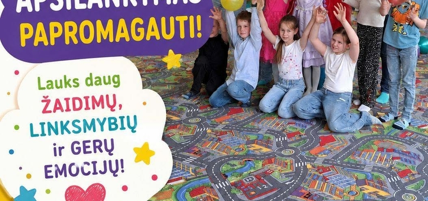 Žaidimų kambarys „Vaikų pasaulis“