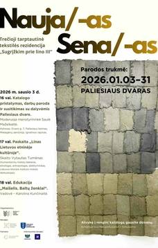 Tarptautinės tekstilės rezidencijos „Sugrįžkim prie lino“ katalogo pristatymas