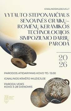 Vytauto Steponavičiaus senovės graikų-romėnų technologijos simpoziumo darbų paroda