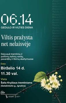 Renginys  „Viltis pražysta net nelaisvėje“