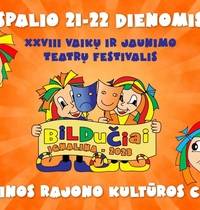 XXVIII vaikų ir jaunimo teatrų festivalis "BILDUČIAI 2023"