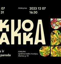 Grafinio dizaino parodos "Pikakoka" atidarymas