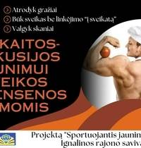 Paskaitos-diskusijos jaunimui sveikos gyvensenos temomis