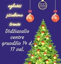 Kalėdų eglutės Didžiasalyje įžiebimo šventė