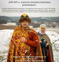 XIII-XIV a. Lietuvos istorinių kostiumų pristatymas