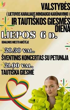 Valstybės (Lietuvos karaliaus Mindaugo karūnavimo) ir tautiškos giesmės diena
