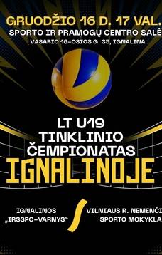 LT U19 Tinklinio čempionatas Ignalinoje