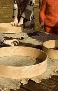 Šamaniškų būgnų dirbtuvės Dūkšte