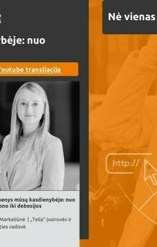 Projekto „Nė vienas nėra pamirštas“ nuotolinė paskaita