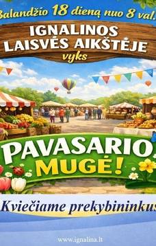 Pavasario mugė Ignalinoje