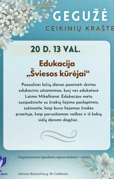 Edukacija „Šviesos kūrėjai“