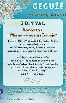 Koncertas „Mama – angelas žemėje“