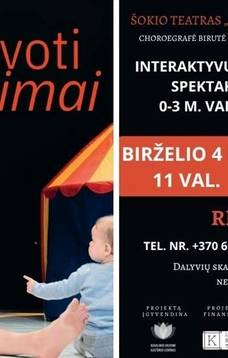 Spalvoti žaidimai mažiesiems