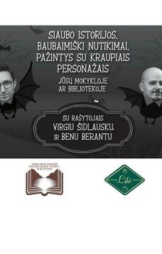 „Puslapių iššūkio“ apdovanojimai ir susitikimas su rašytojais Virgiu Šidlausku ir Benu Bėrantu