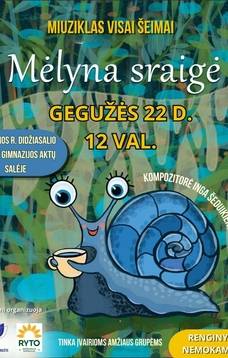 Miuziklas visai šeimai „Mėlyna sraigė“
