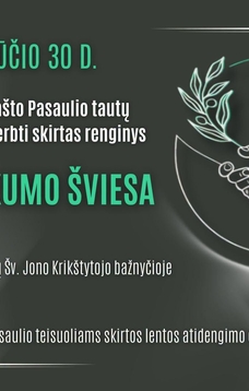 „Žmogiškumo šviesa“