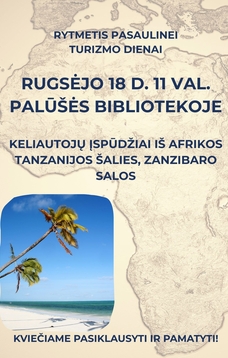 Rytmetis pasaulinei turizmo dienai