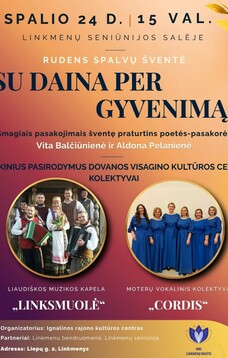 Rudens spalvų šventė „Su daina per gyvenimą“