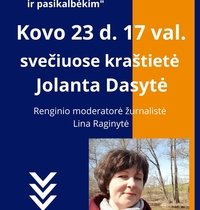 Pokalbių ciklas "Prisėskim ant suolelio ir pasikalbėkim"