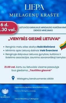 Valstybės dienos minėjimas Mielagėnuose