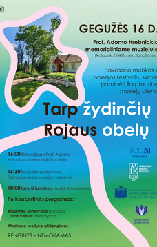 Renginys "Tarp žydinčių Rojaus obelų" Prof. A. Hrebnickio memorialiniame muziejuje