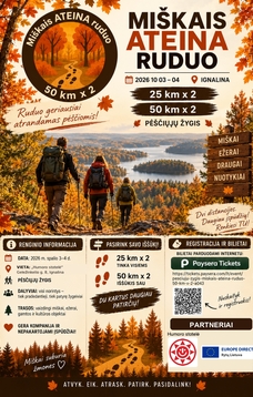 Žygis „ Miškais ATEINA ruduo“
