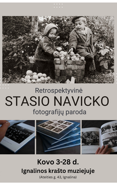 Retrospektyvinė Stasio Navicko fotografijų paroda