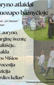 Šv. Lauryno atlaidai Palūšės Šv. Juozapo bažnyčioje