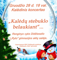 Koncertas Didžiasalyje: „Kalėdų stebuklo belaukiant“
