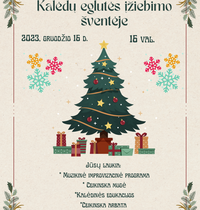 Kalėdų eglutės įžiebimo šventė Ceikiniuose