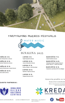 Tarptautinis muzikos festivalis Water music 2025