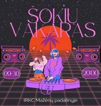 Šokių vakaras Mažėnuose