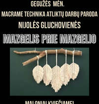 Paroda ,,Mazgelis prie mazgelio” Vidiškėse